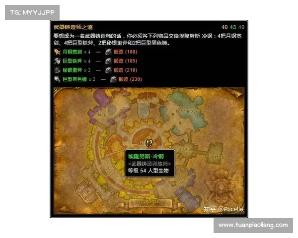 魔兽世界怀旧服：探索武器锻造的学习之路